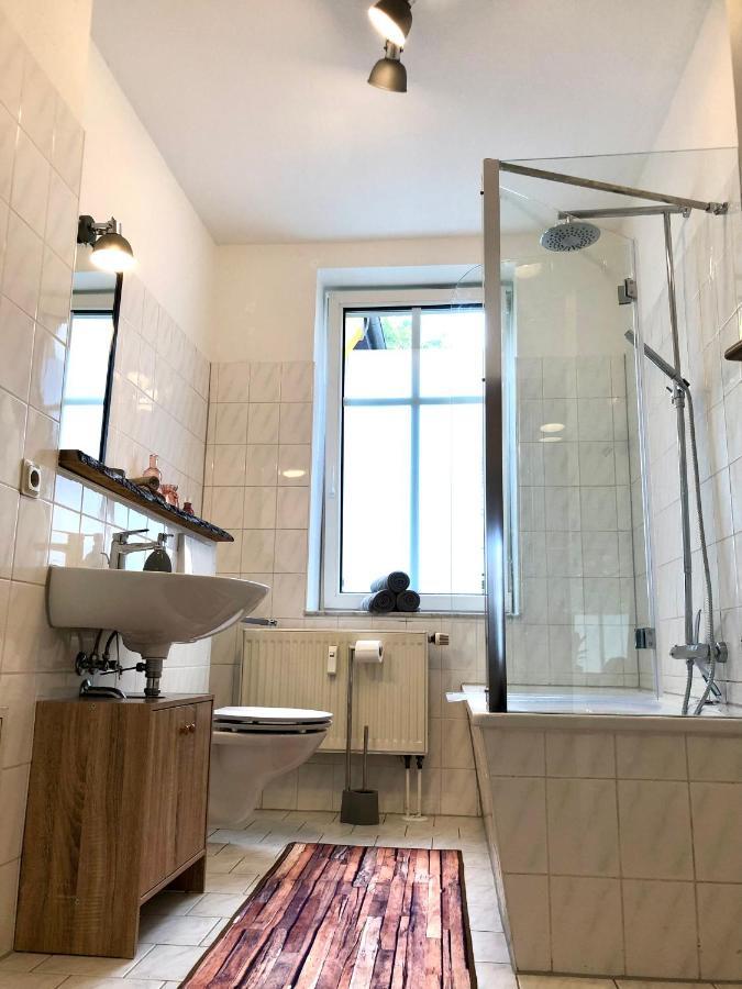 Apartment Zum Grauen Wolf Erfurt Eksteriør billede