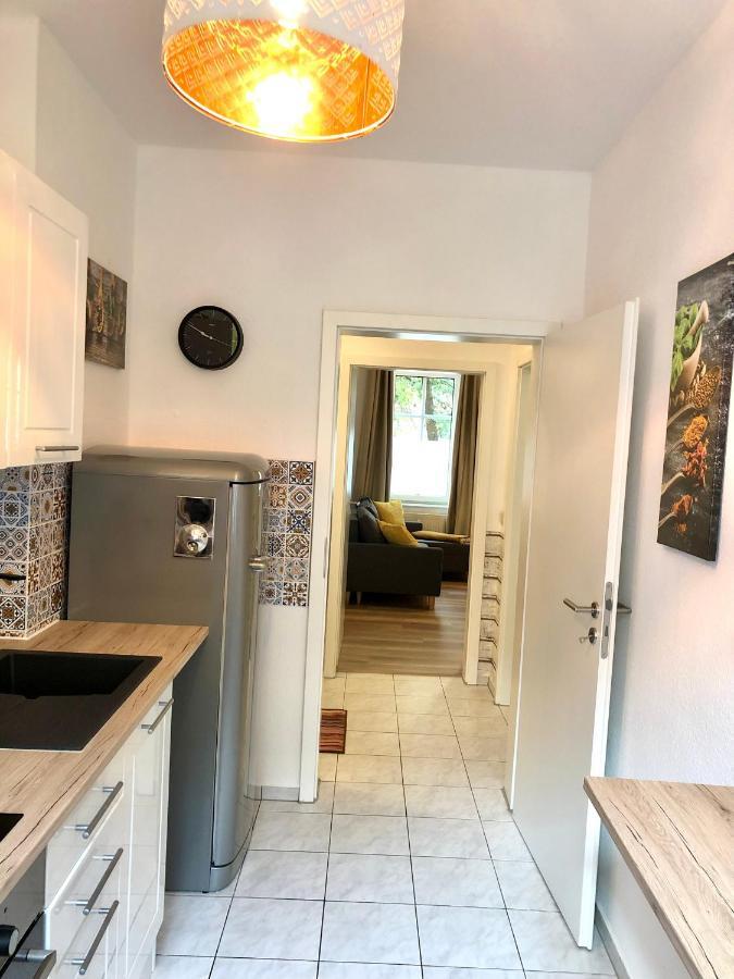 Apartment Zum Grauen Wolf Erfurt Eksteriør billede