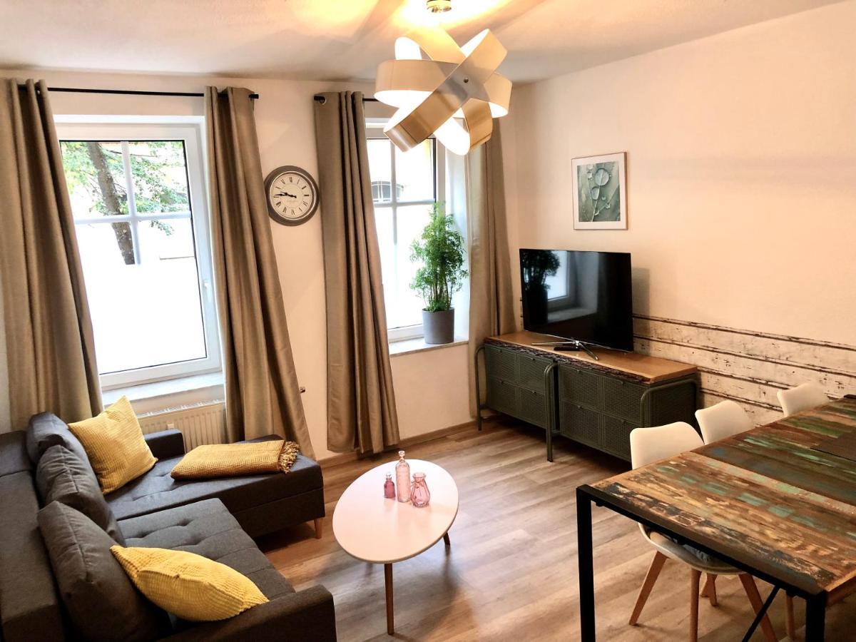 Apartment Zum Grauen Wolf Erfurt Eksteriør billede