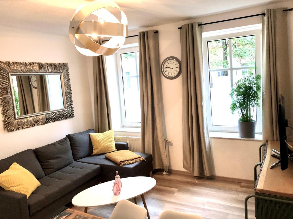Apartment Zum Grauen Wolf Erfurt Eksteriør billede